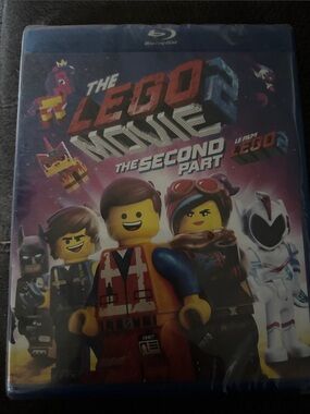 Lego Blu-ray Cover - Red, Blue, Yellow, Black